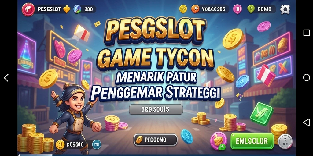 Screenshot utama PESGSLOT menampilkan aksi gameplay Tycoon yang seru.